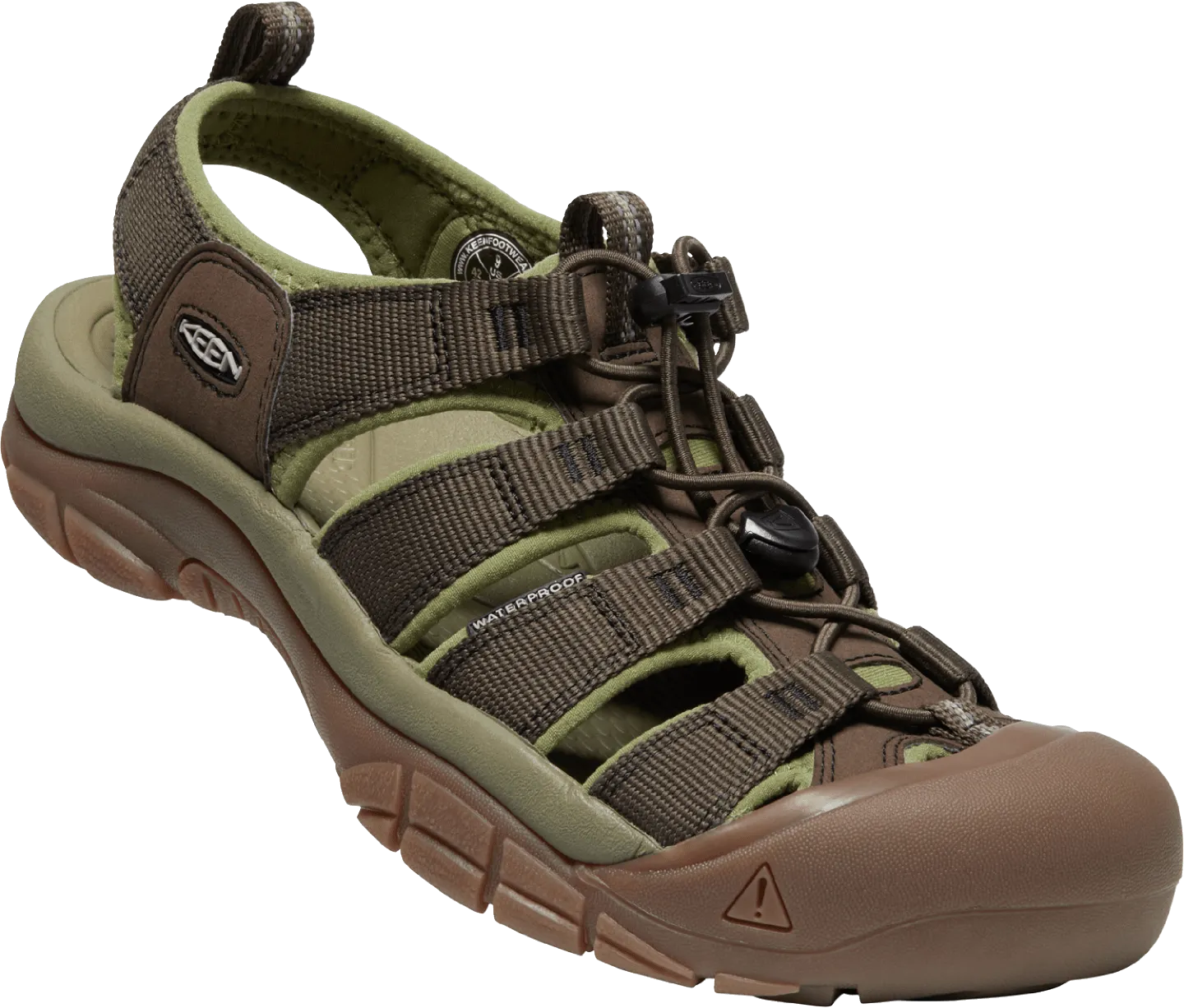 Keen Men's Newport H2 Sandal - Olive Drab / Canteen