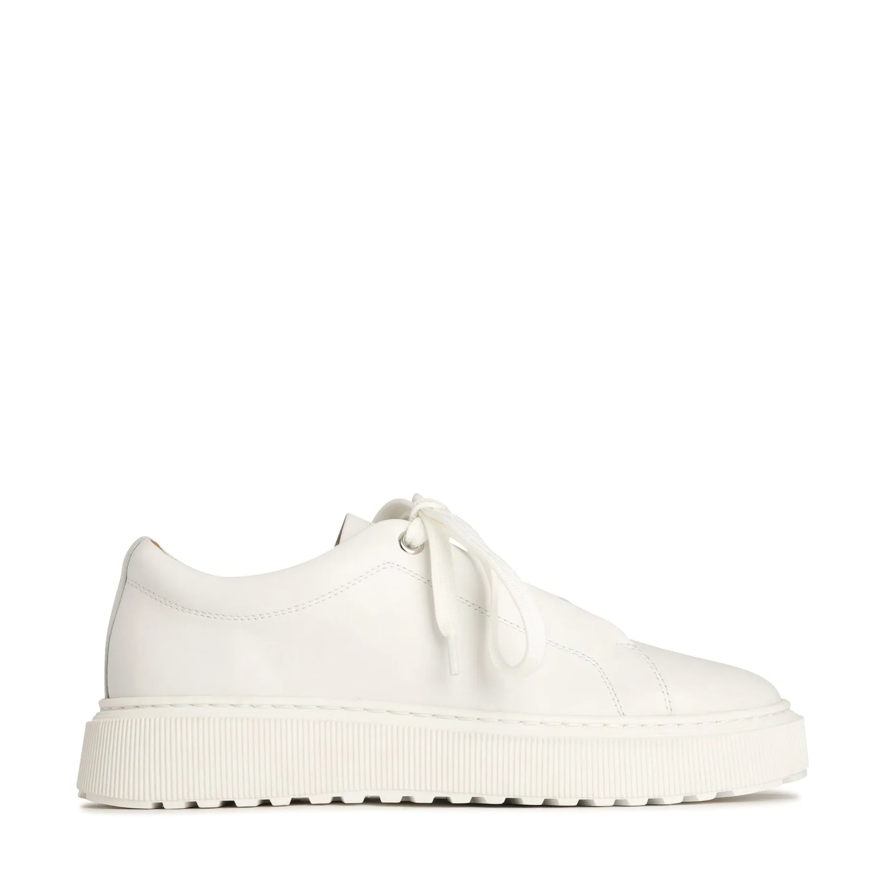 LAE LEATHER LACE UP SNEAKERS