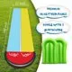 Lavinya Slip and Slide for Children and Adults-16FT Porch Splash Pool with Crash pad Summer Outdoor Water Toys Waterslide with Built in Splash Sprinkler Water Slide with 2 Surfboards