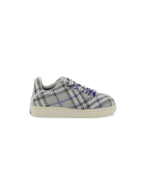 Lichen Check Knit Sneakers