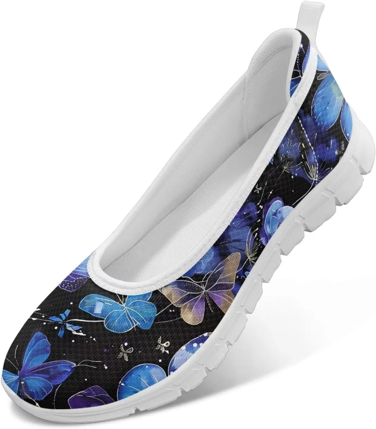 Loafers for Women Business Casual Shoes Comfortable & Lightweight Penny Loafers Slip On Work Flats White Sole