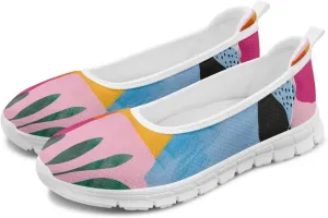 Loafers for Women Business Casual Shoes Comfortable & Lightweight Penny Loafers Slip On Work Flats White Sole