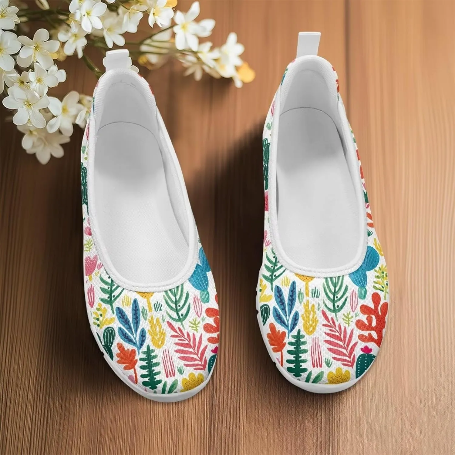 Loafers for Women Business Casual Shoes Comfortable & Lightweight Penny Loafers Slip On Work Flats White Sole