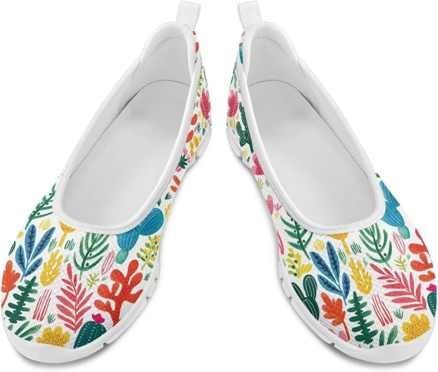 Loafers for Women Business Casual Shoes Comfortable & Lightweight Penny Loafers Slip On Work Flats White Sole