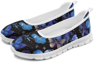 Loafers for Women Business Casual Shoes Comfortable & Lightweight Penny Loafers Slip On Work Flats White Sole