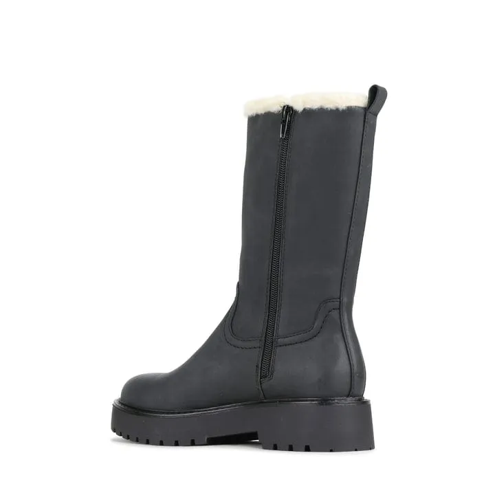 Los Cabos Women's Raccus Tall Boots- Black
