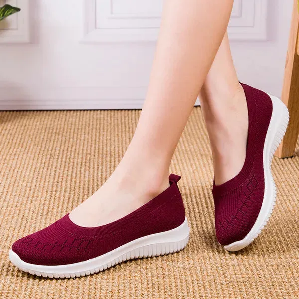 LUNACOMFORT™ WOMEN'S WOVEN ORTHOPEDIC BREATHABLE SHOES
