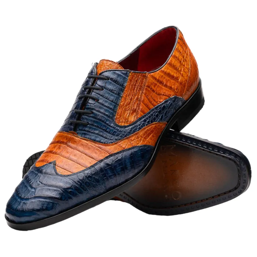 Marco Di Milano Luciano Caiman Fuscus Blue/Brandy