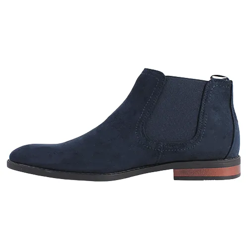 Marcozzi Men's Chelsea Boots - Bremen - Navy Suede