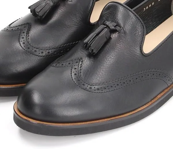 MARGARET HOWELL idea(マーガレット・ハウエル アイデア) Women's Wingtip Slip-on Shoes