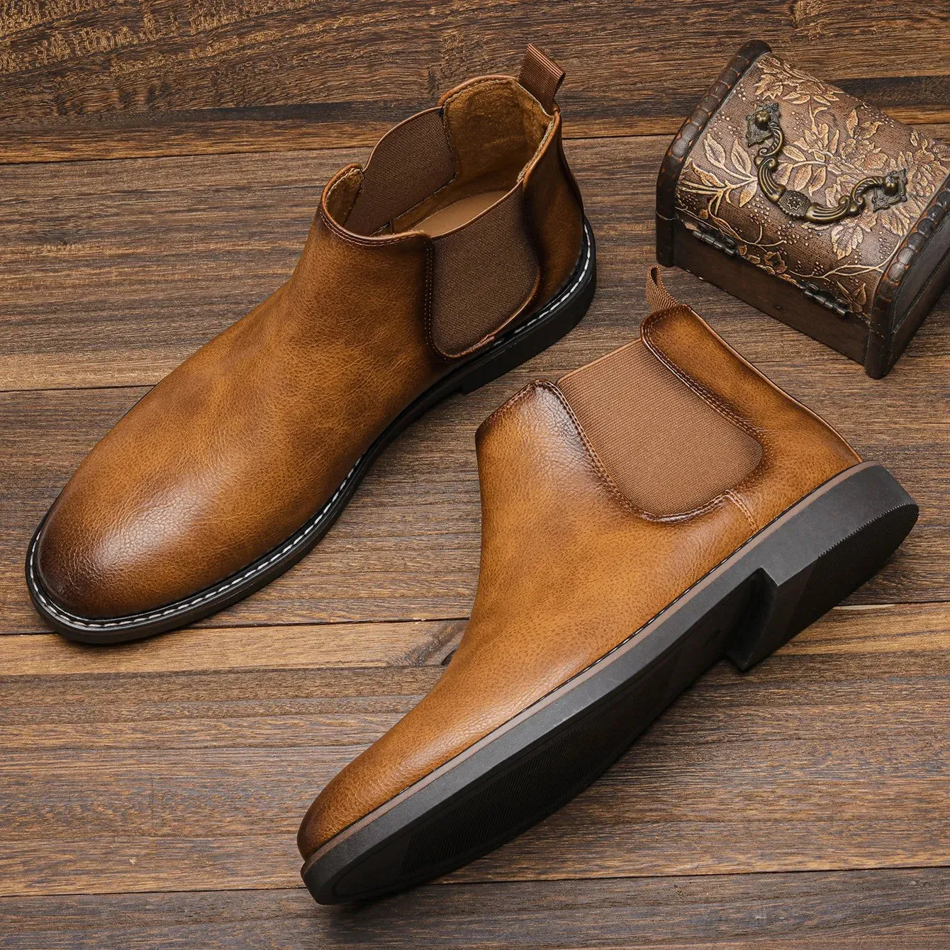 Men Chelsea  Retro Comfortable Boots
