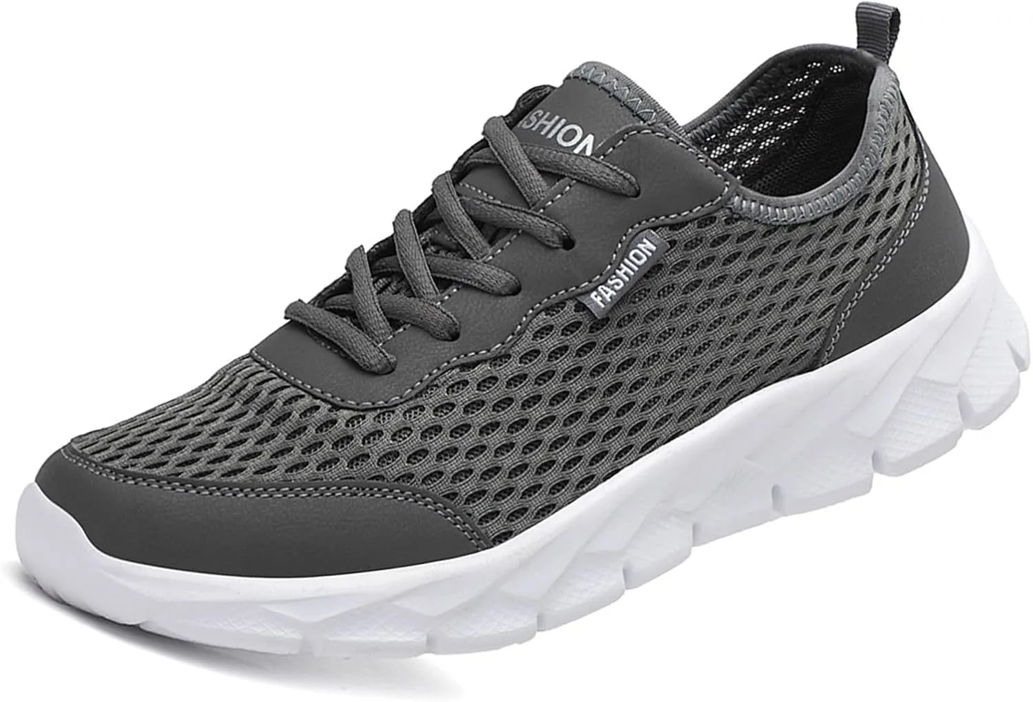 Men Lightweight Breathable Mesh Shoes Running Shoes Mesh Shoes Lace Up Large Size Casual Sneakers Sneaker Shoes Men Mens Dres