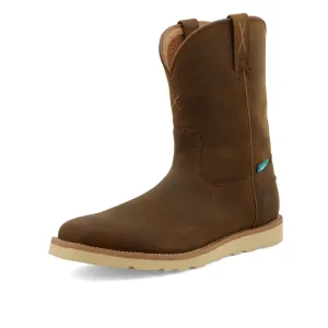 Men's 10" Work Pull On Wedge Sole Boot Style: MCB0001