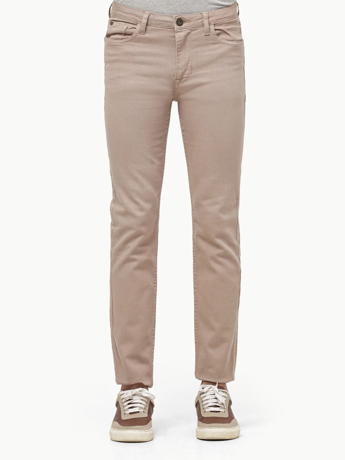 Men's Beige Jeans - EMBPD23-005