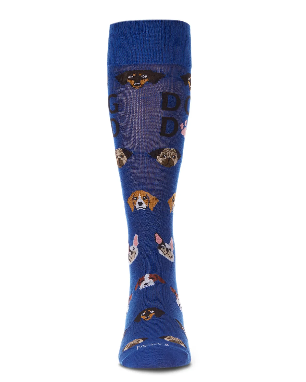 Men's Best Dog Dad Bamboo Blend Novelty Crew Sock