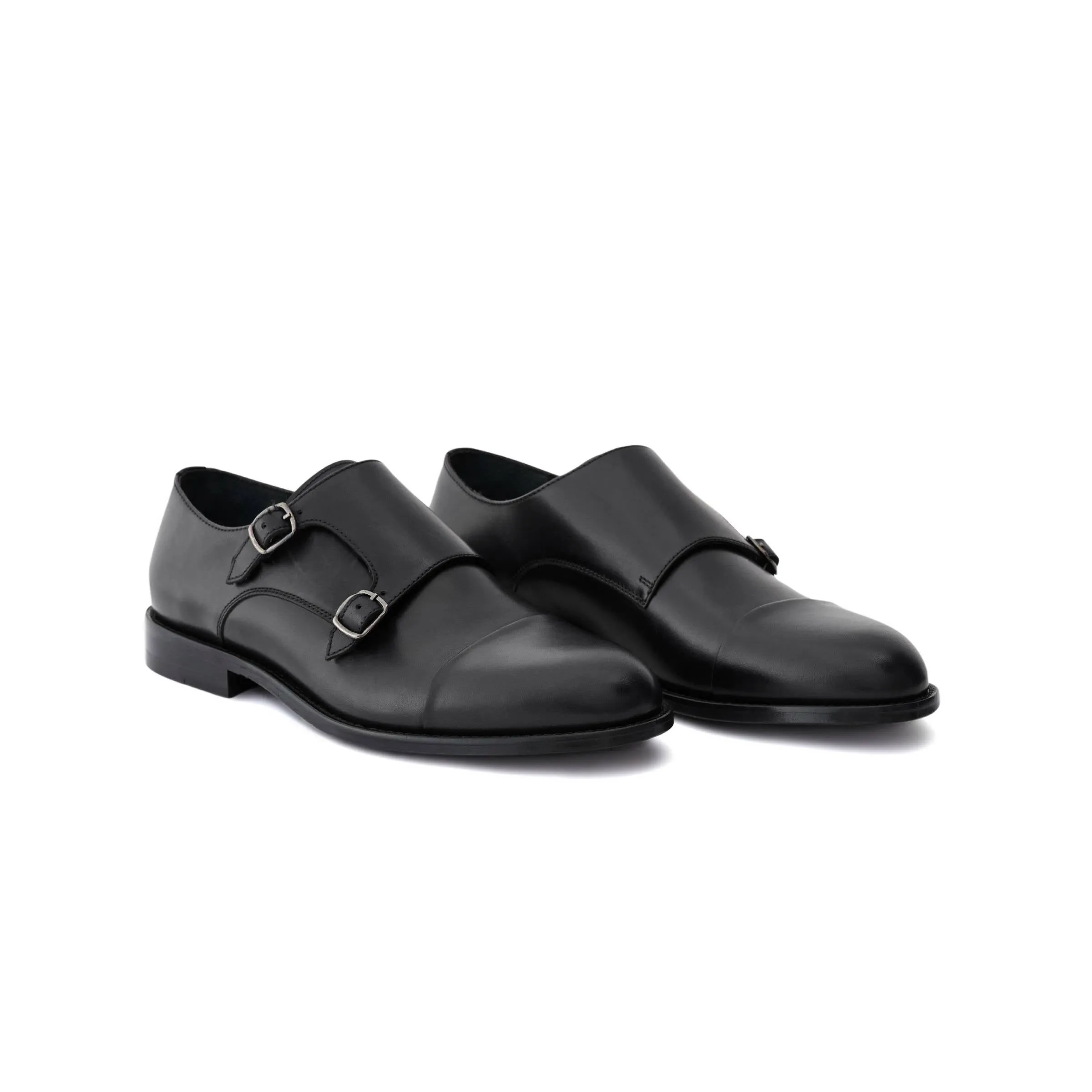 Men's Calf Leather Handmade Monk M7003