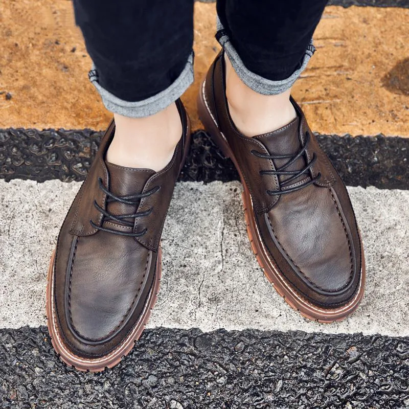 Men's Casual Leather Oxfords