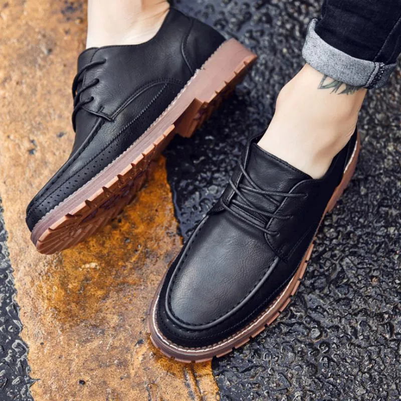 Men's Casual Leather Oxfords
