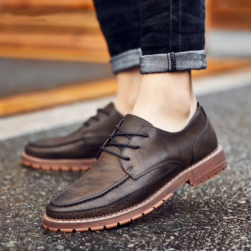 Men's Casual Leather Oxfords