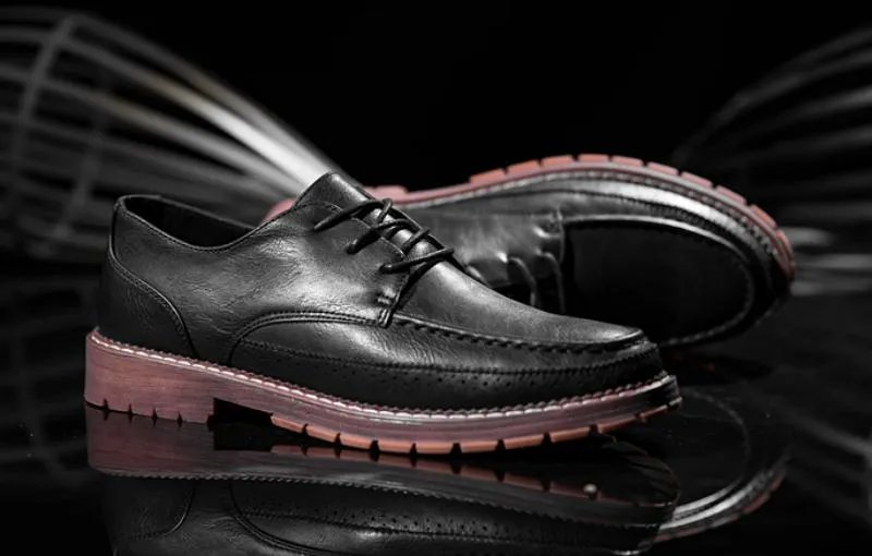 Men's Casual Leather Oxfords