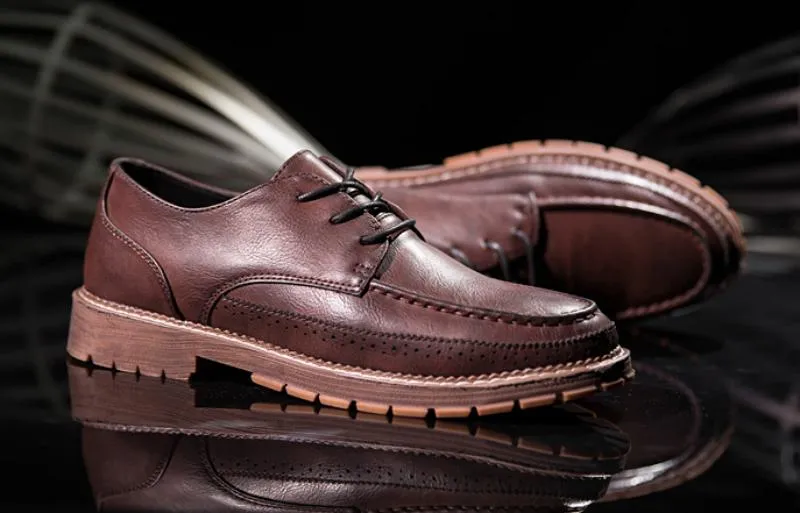 Men's Casual Leather Oxfords