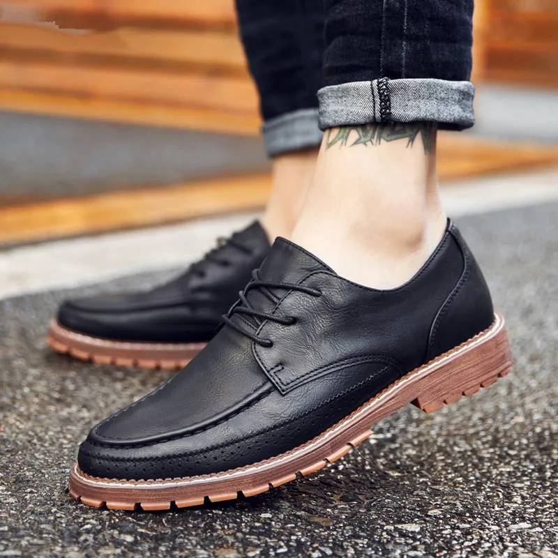 Men's Casual Leather Oxfords