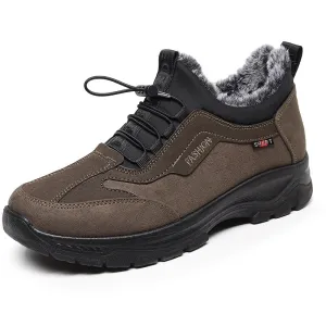 Men's Casual Short Boots Comfortable Cold and Non-slip