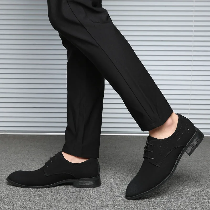 Men's Casual Suede Oxfords