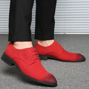 Men's Casual Suede Oxfords