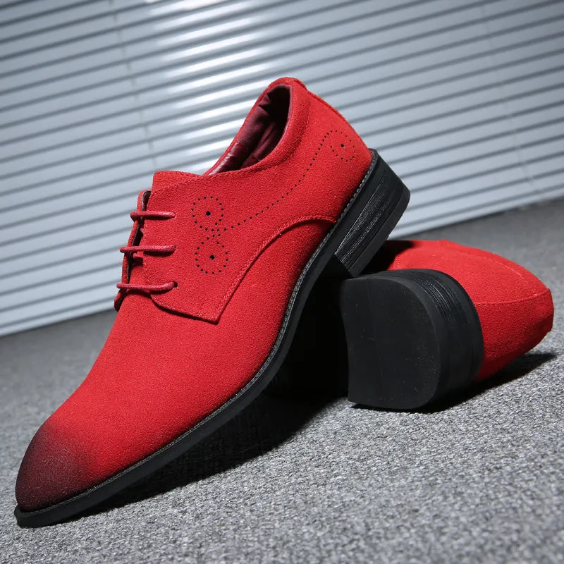 Men's Casual Suede Oxfords