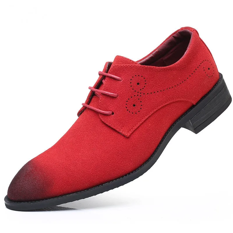 Men's Casual Suede Oxfords