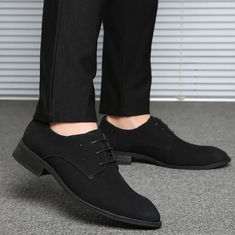 Men's Casual Suede Oxfords