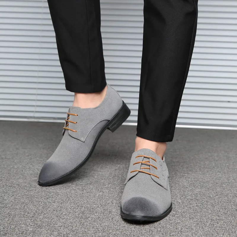 Men's Casual Suede Oxfords