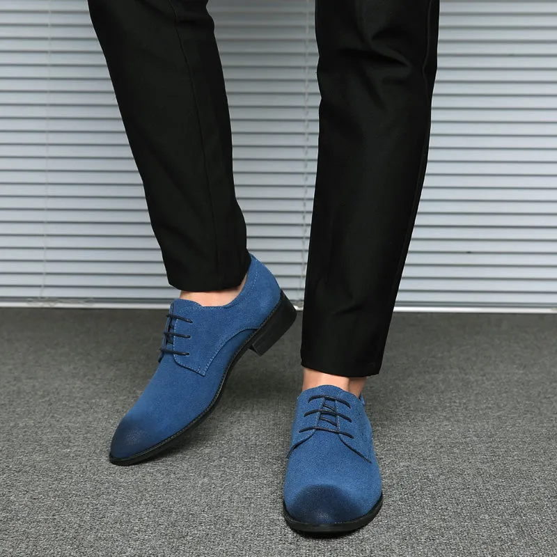 Men's Casual Suede Oxfords