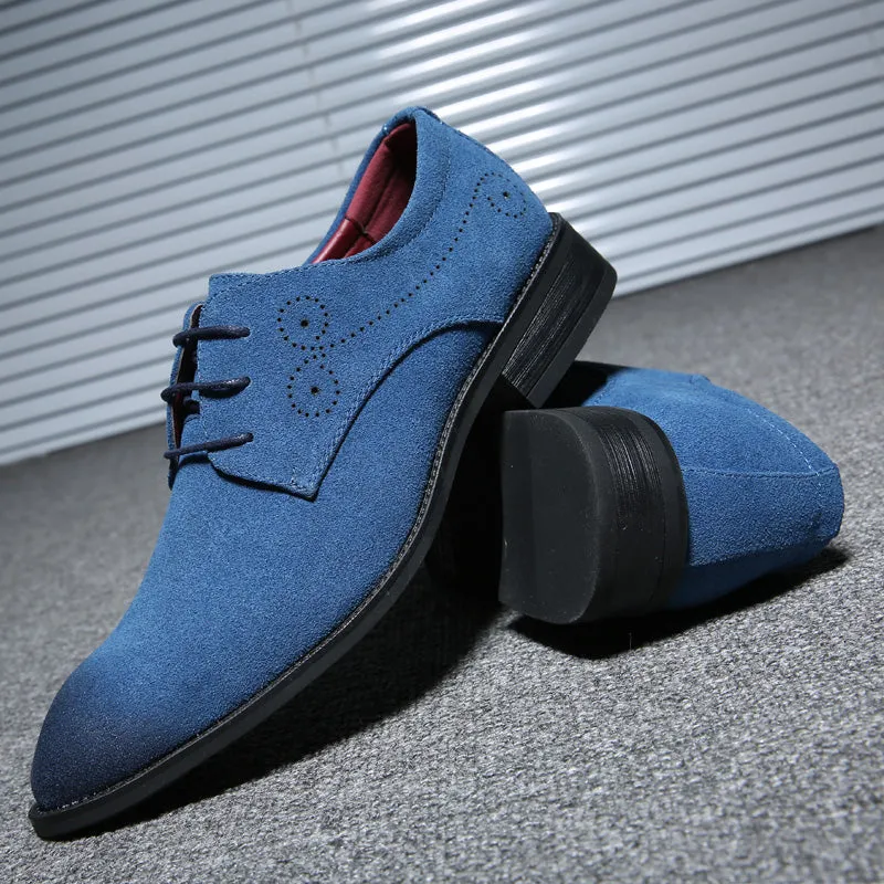 Men's Casual Suede Oxfords