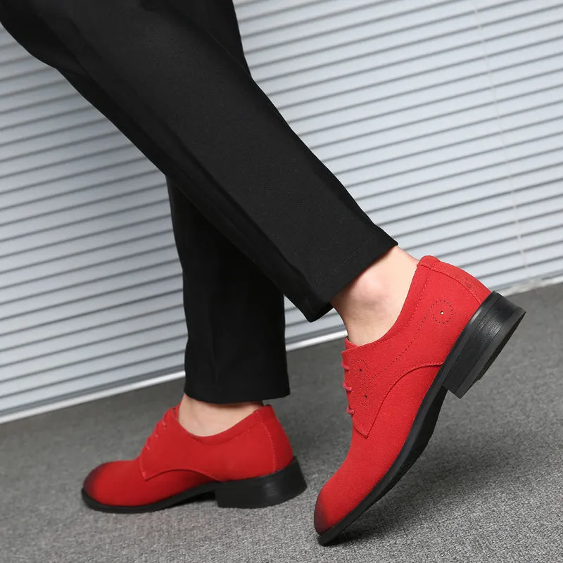 Men's Casual Suede Oxfords