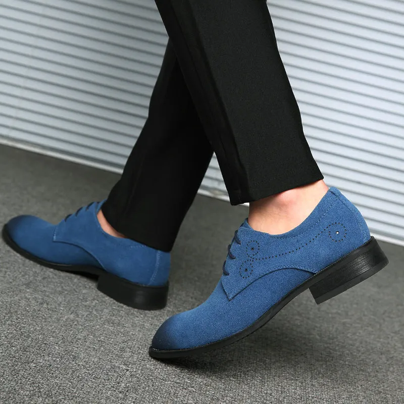 Men's Casual Suede Oxfords