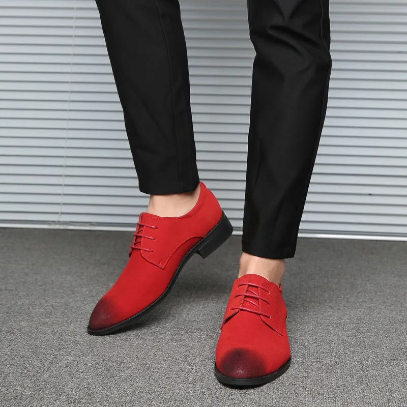 Men's Casual Suede Oxfords