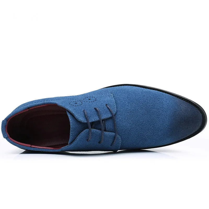 Men's Casual Suede Oxfords