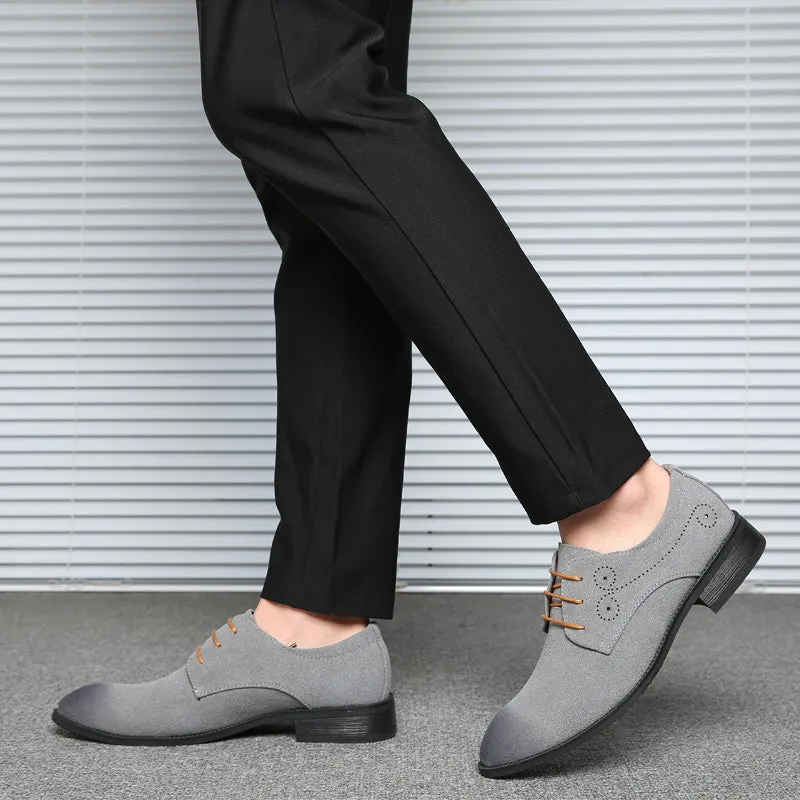 Men's Casual Suede Oxfords