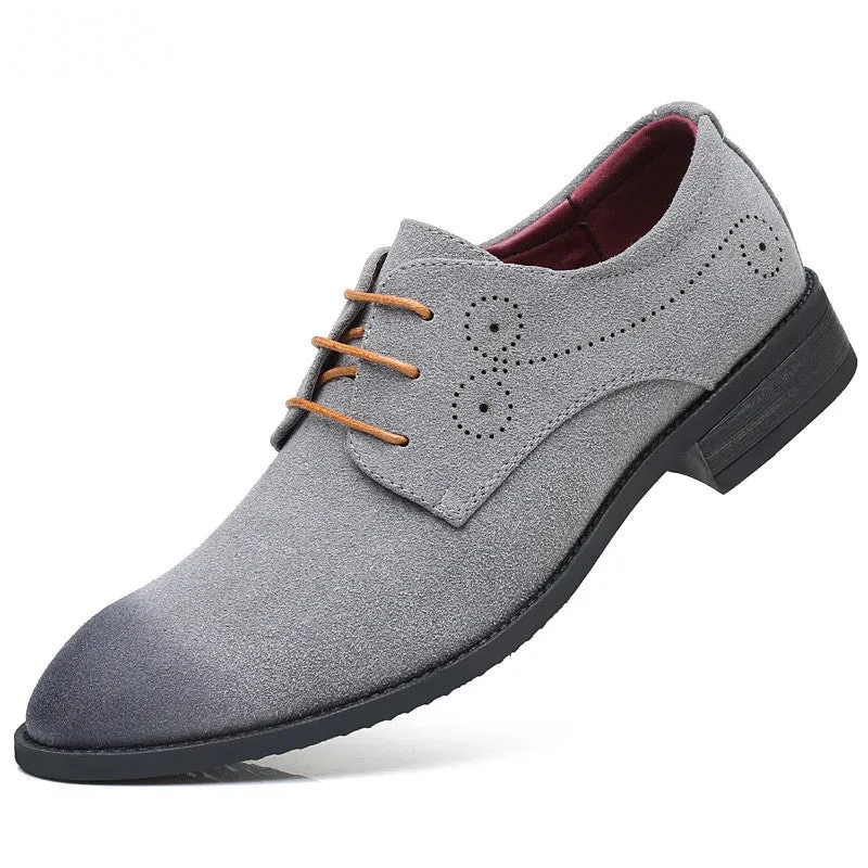 Men's Casual Suede Oxfords