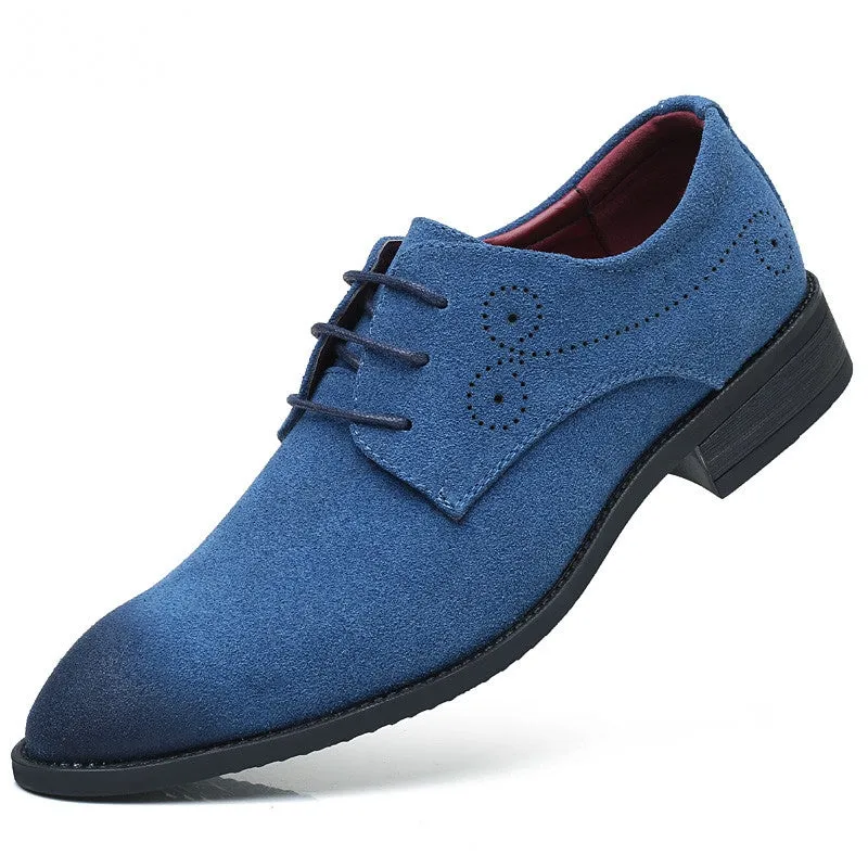 Men's Casual Suede Oxfords