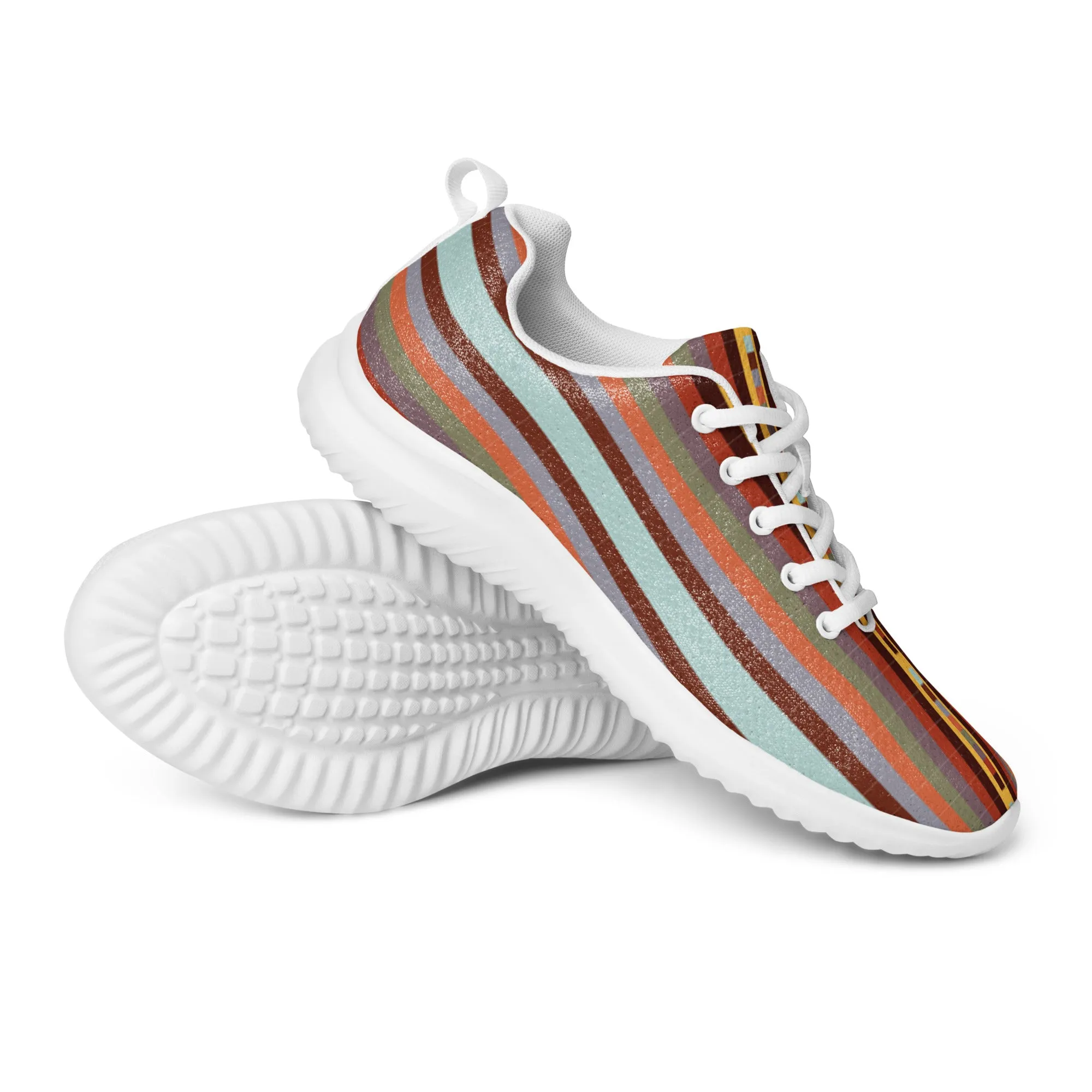Men’s colorful athletic shoes- The Spanish Dancer