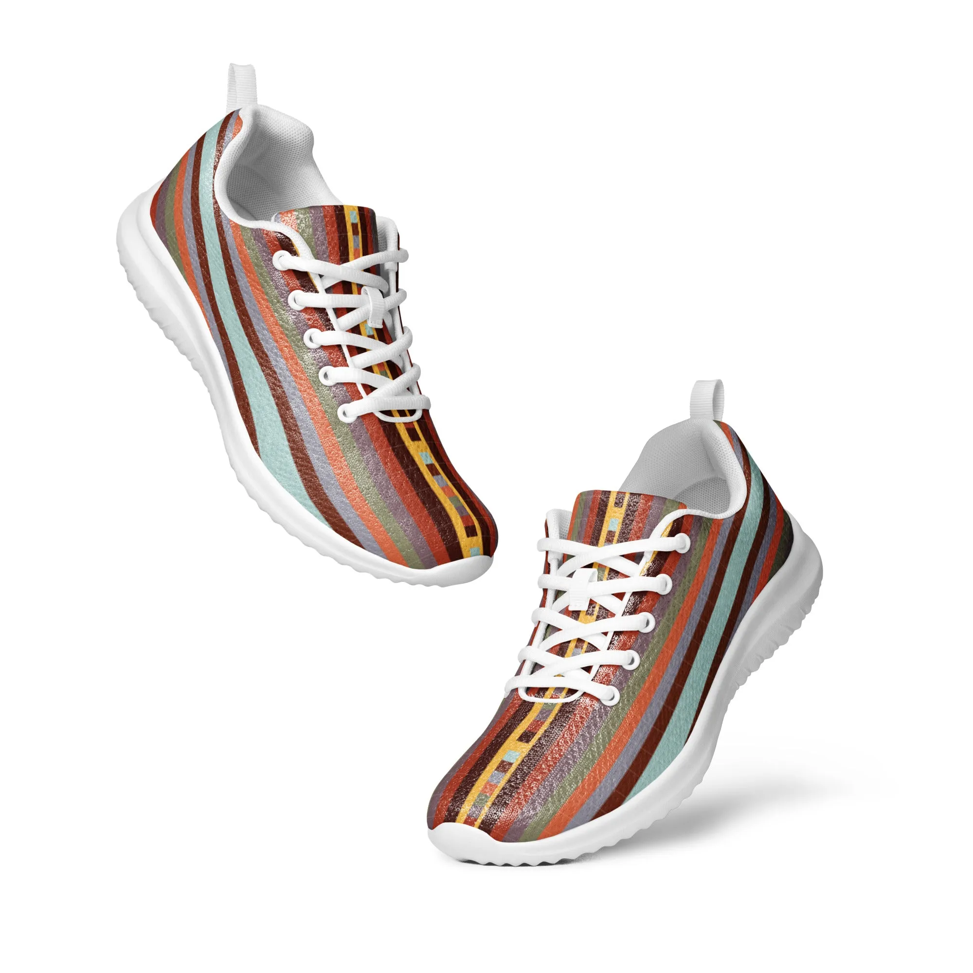 Men’s colorful athletic shoes- The Spanish Dancer