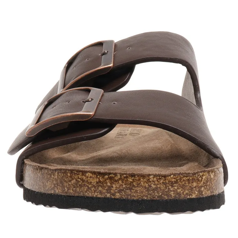 Men's Double Buckle Slide Sandal Bona-2