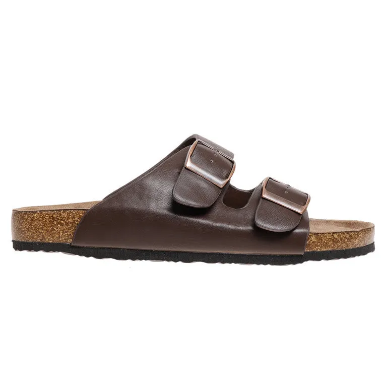 Men's Double Buckle Slide Sandal Bona-2