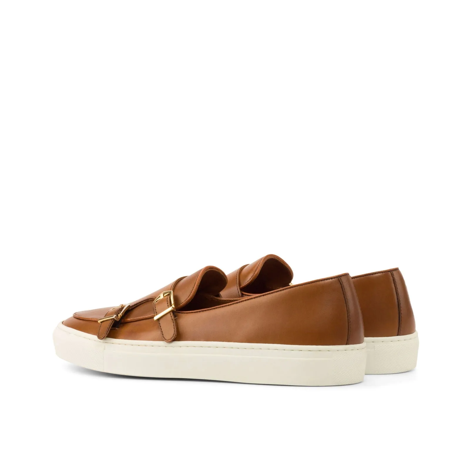 Men's Double Monk Sneakers Wide Plus Size 3738