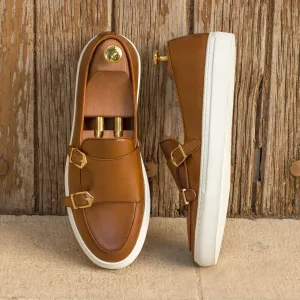 Men's Double Monk Sneakers Wide Plus Size 3738
