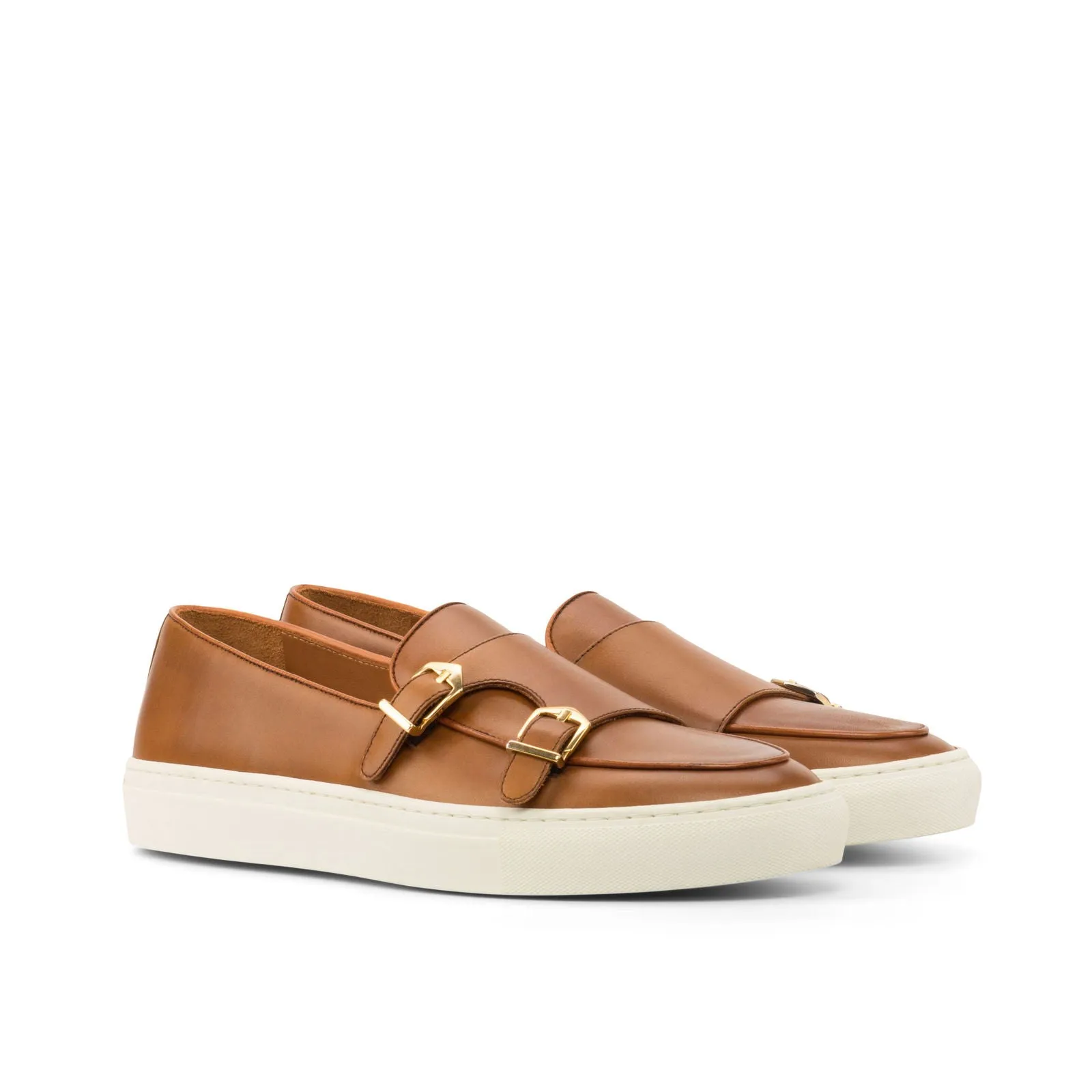 Men's Double Monk Sneakers Wide Plus Size 3738