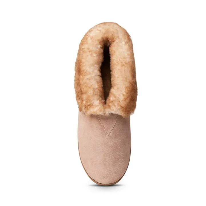 Men's Fold-Over Bootee in Chestnut
